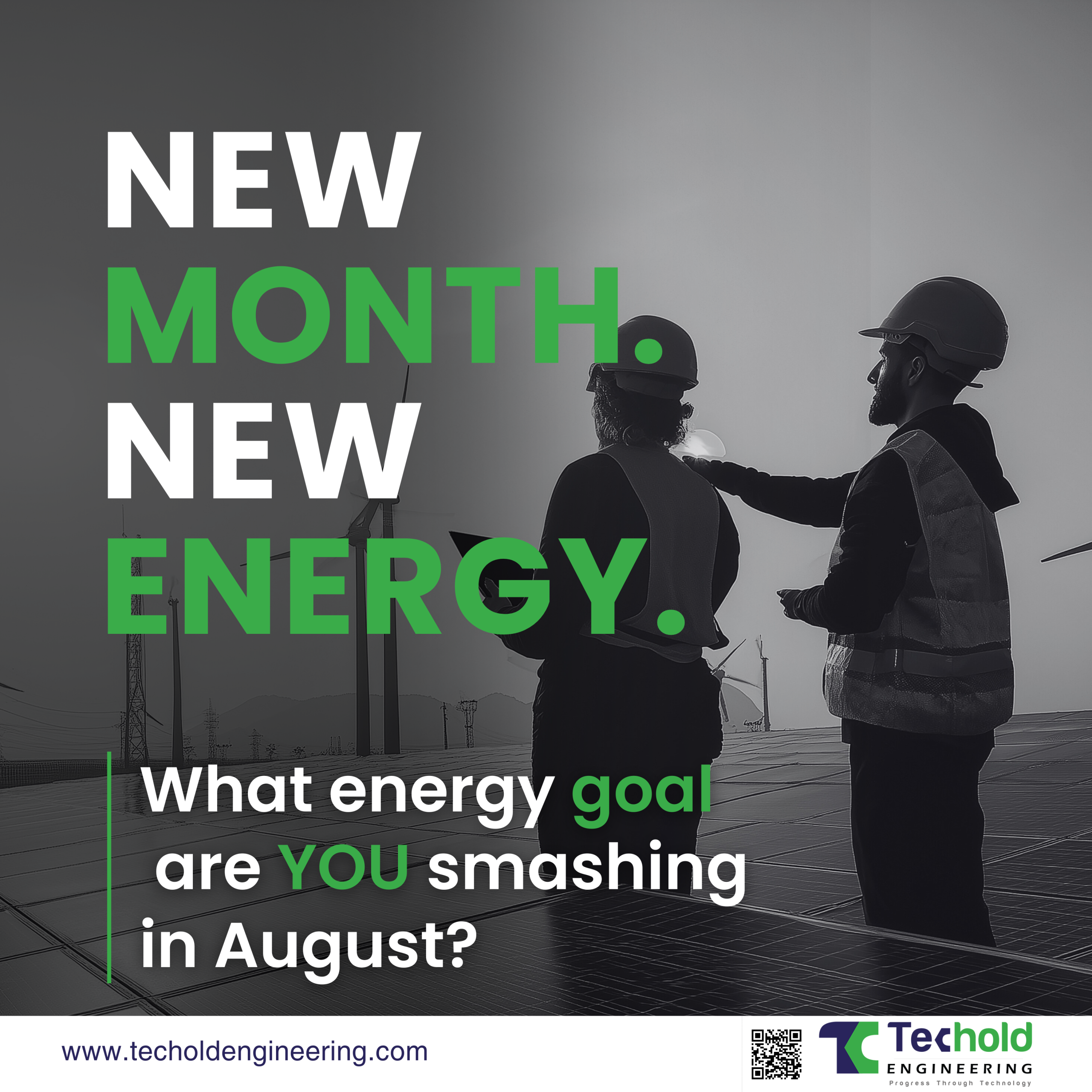 New month. New energy. Techold